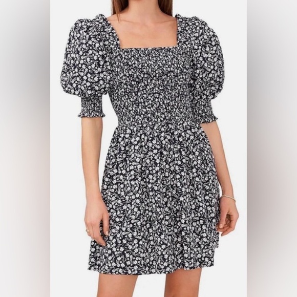 1. State Dresses & Skirts - 1.Slate Floral Puff Sleeve Dress